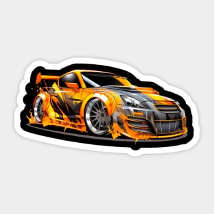 Racing Car Sticker